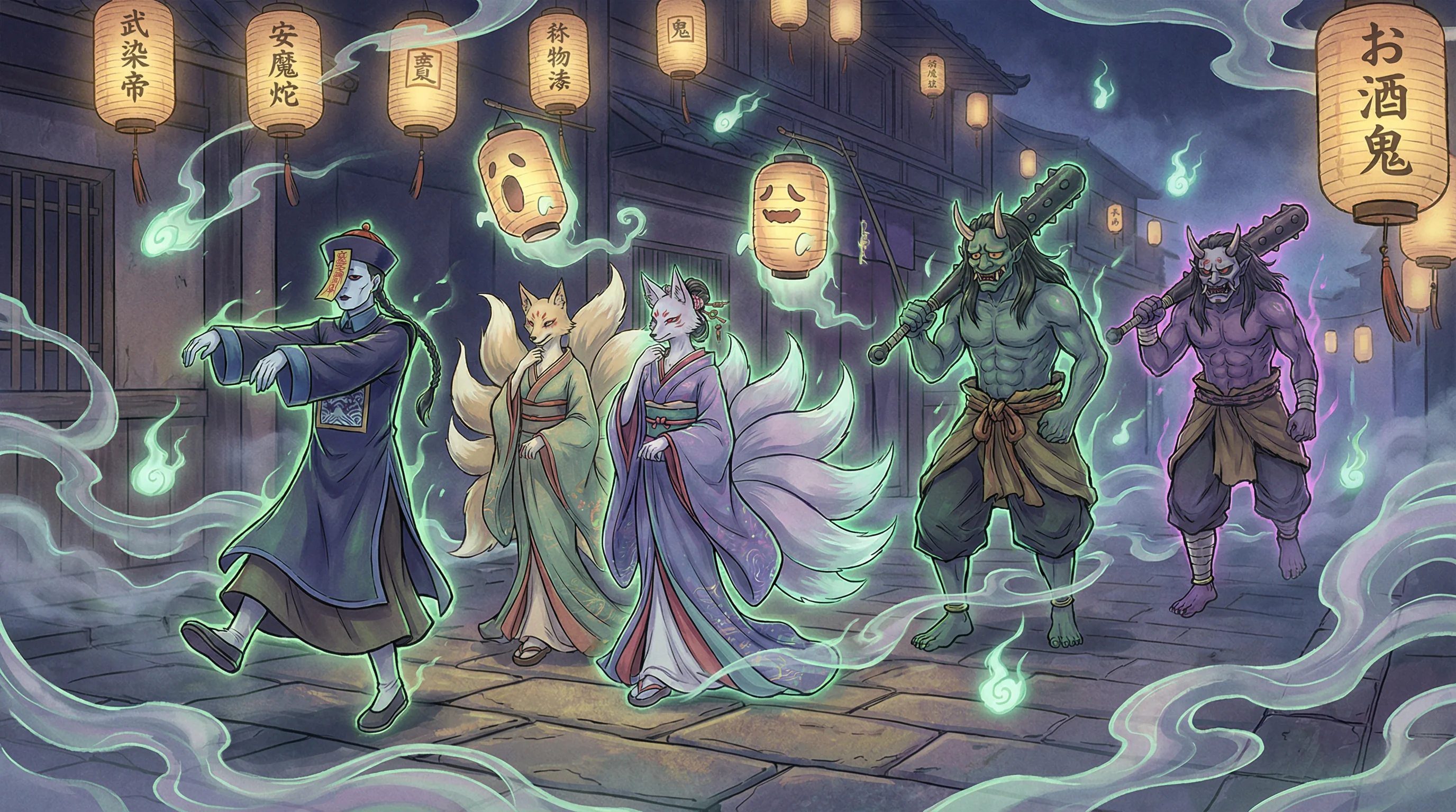百鬼夜行 - 伊波拉病毒快播 中日鬼怪动漫
